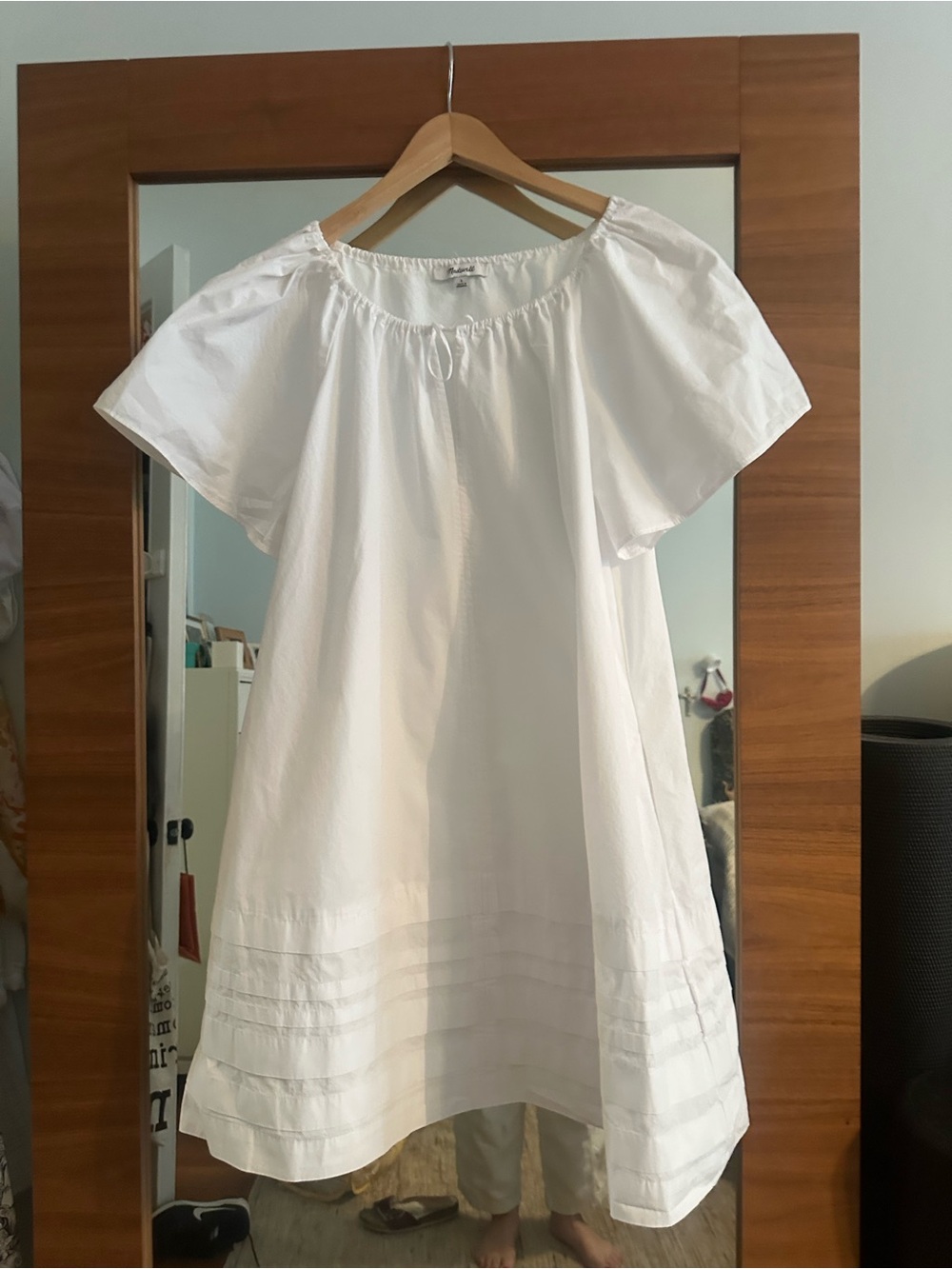 Madewell White Mini Dress